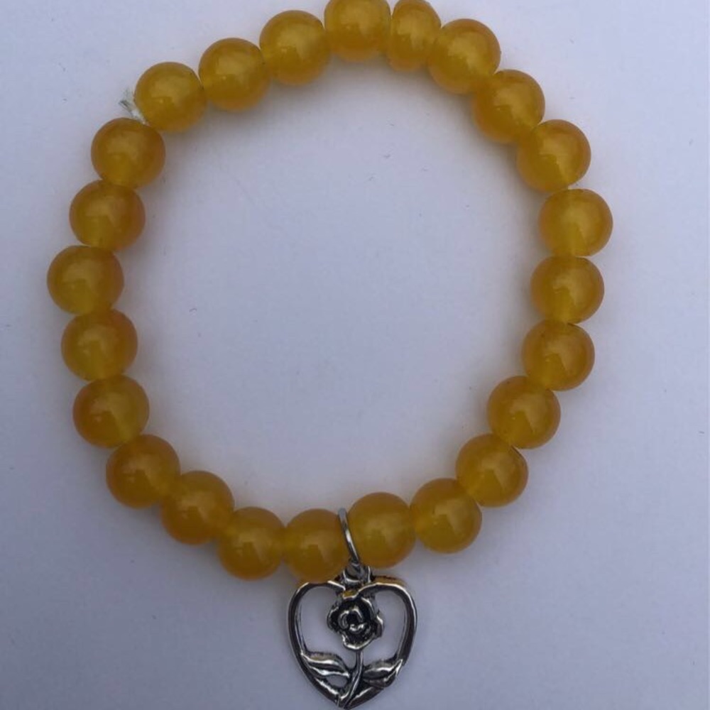 Beaded Charm Bracelet